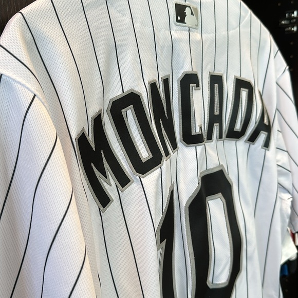 Yoan Moncada Chicago White Sox Nike Home Authentic Player Jersey - White - Picture 8 of 9